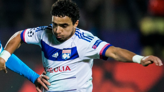 Rafael portant le jersey Lyonnais
