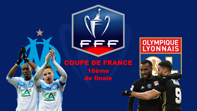 Marseille reçoit l'Olympique Lyonnais en Coupe de France.