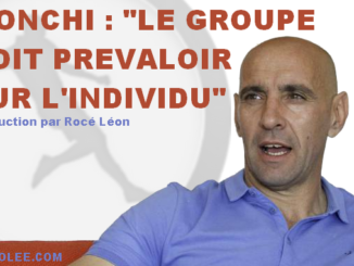 Monchi : "Le groupe doit prévaloir sur l'individu"