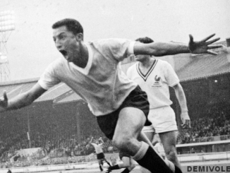 Pedro Rocha, ici buteur face à la France