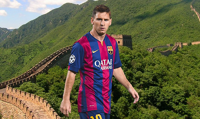 Le rêve chinois de Lionel Messi Le rêve chinois de Lionel Messi