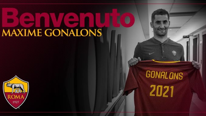 Maxime Gonalons - (c) Compte Twitter AS Roma Maxime Gonalons - (c) Compte Twitter AS Roma