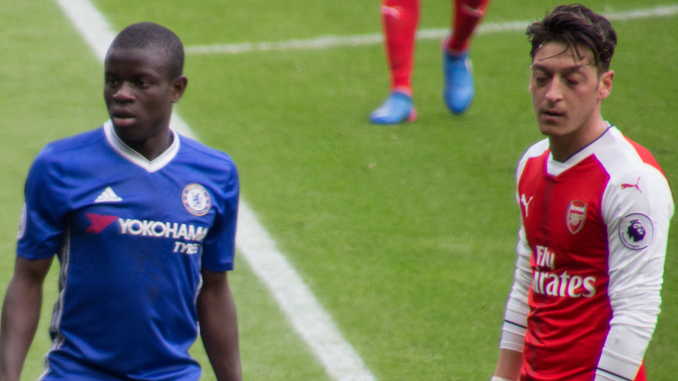 Ngolo Kanté et Mesut Özil