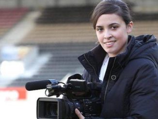 Virginie Riou, community manager guingampaise (Ouest France).