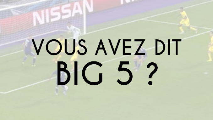 Vous avez dit big-5 ? Vous avez dit big-5 ?