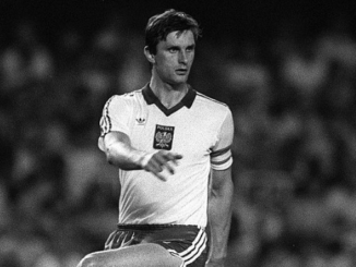 Władysław Żmuda avec la Pologne lors du Mondial 82