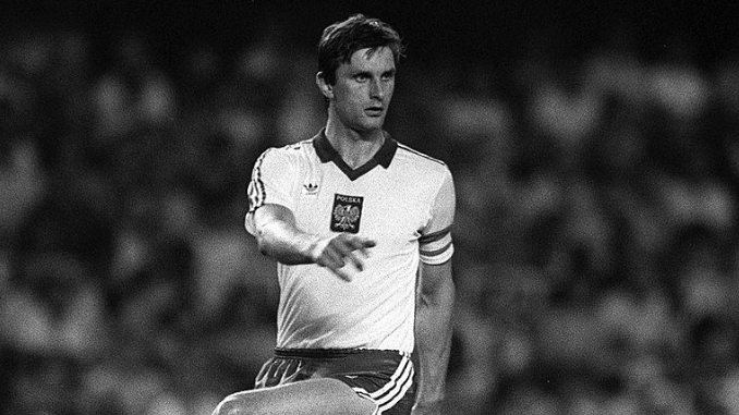 Władysław Żmuda avec la Pologne lors du Mondial 82