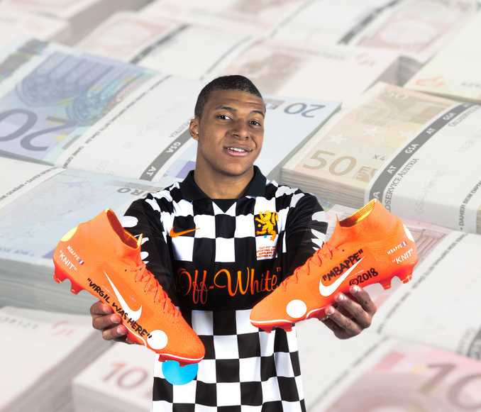 Billet L Ego Surdimensionne Par Kylian Mbappe Demivolee Com