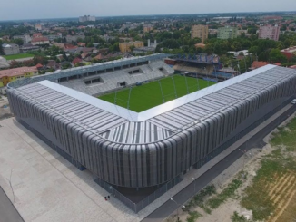 Le nouveau stade du Dunajská Streda