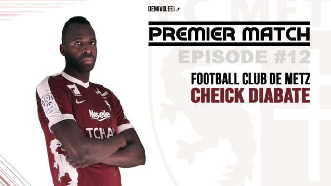 Cheick Diabate avec le maillot de FC Metz