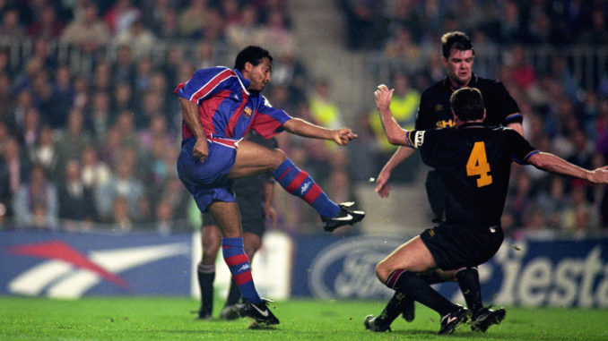 Romario, Bruce et Pallister
