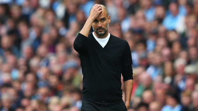 Goût d'inachevé pour Pep en Bavière. (Crédits : Alex Livesey, Getty Images)