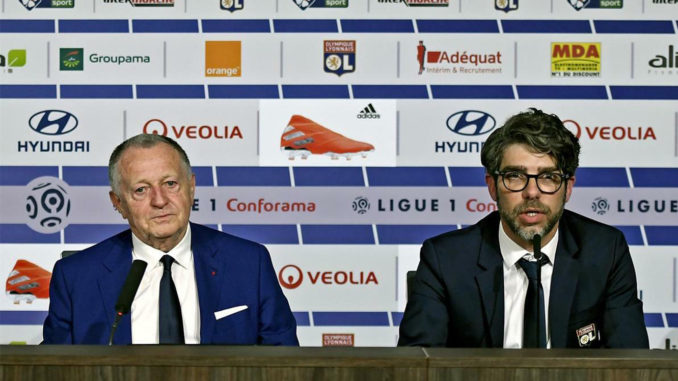 Jean-Michel Aulas et Juninho face à de grands défis. (Crédits : OL)
