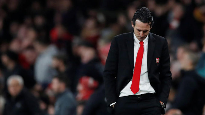 Mine des mauvais soirs pour Unai Emery (Crédits: Action Images via Reuters/Paul Childs)