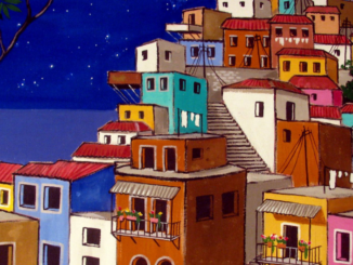 La maison des rêves - Détail de Favela Painting 3 de Patrick Bornemann