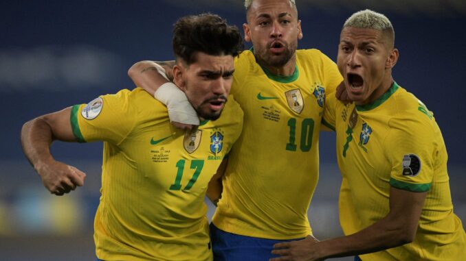 Le Brésil va défier l'Argentine en Finale de Copa America, la Coupe de la Nuit