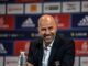 Peter Bosz, entraineur de l'Olympique Lyonnais. (Crédits : Olivier chassignole AFP)