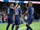 Le trio d'attaque Neymar - Messi - Mbappé, symbole de la démesure parisienne. (Crédits : Icon Sport)